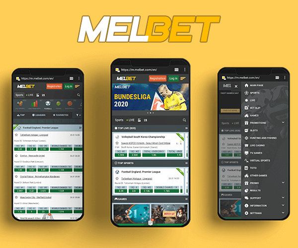 Download the Melbet app for Android and you'll have access to all of the bookmaker's features right on your phone.